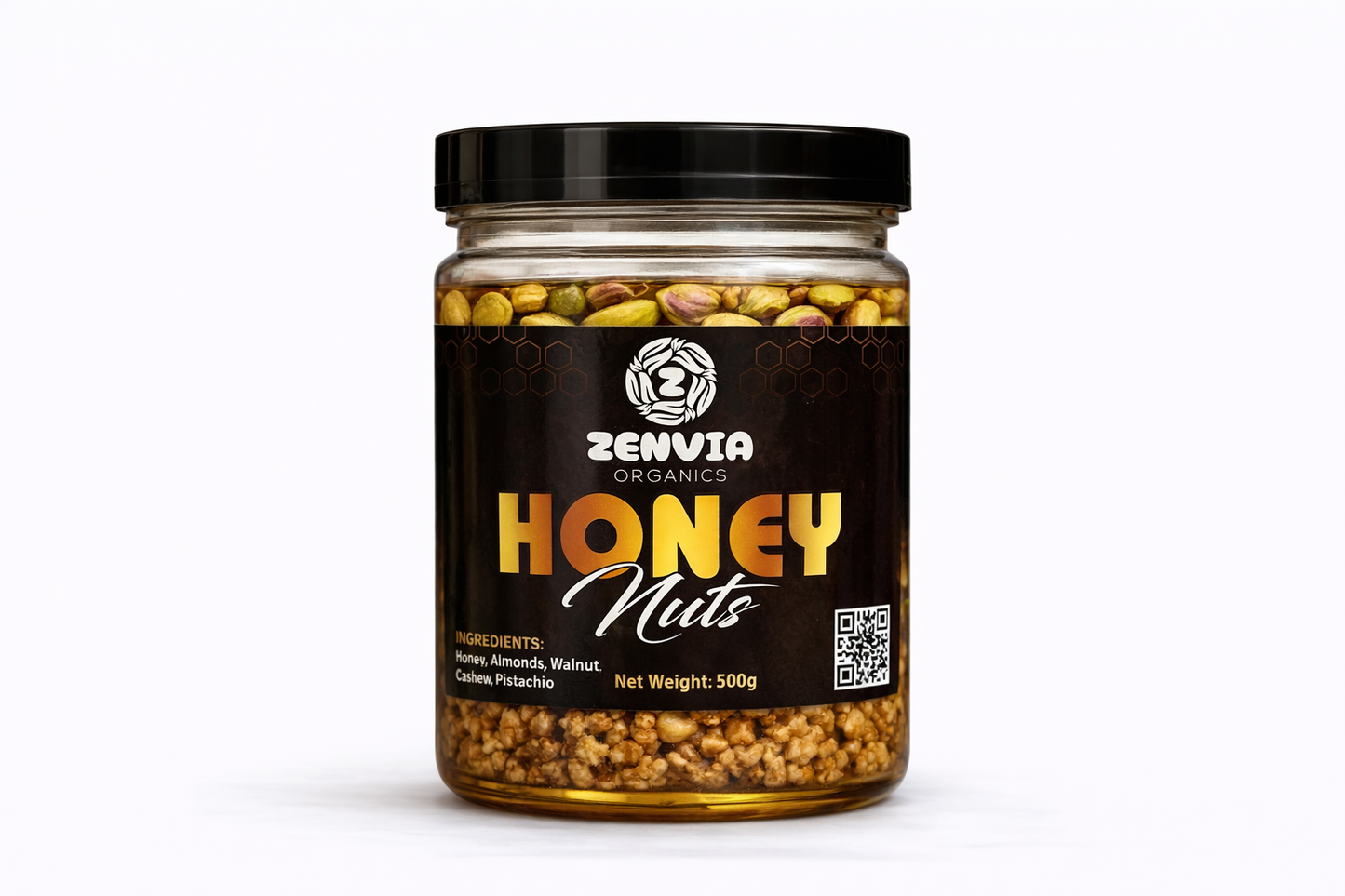 Zenvia Organics Honey Nuts